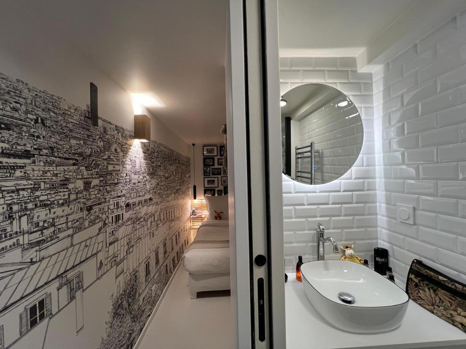 Appartement Design Quartier Montmartre-Sacre-Coeur! Paris Xviiie Екстер'єр фото