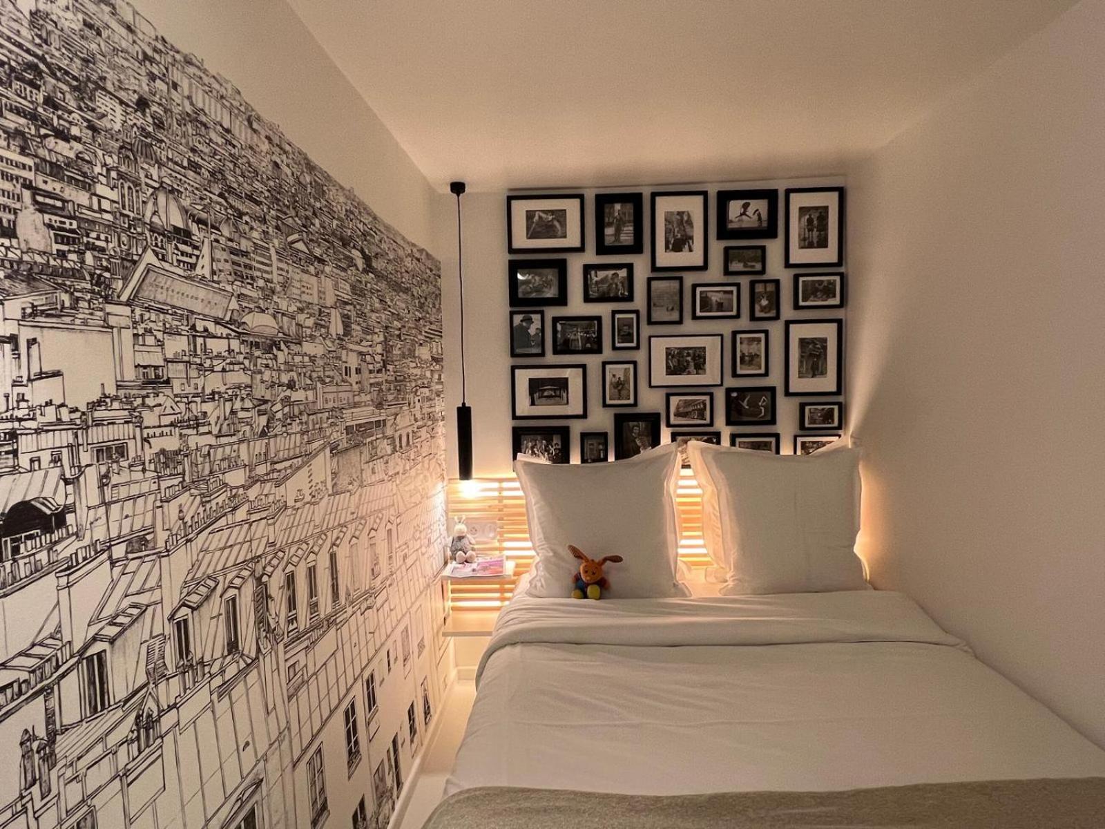 Appartement Design Quartier Montmartre-Sacre-Coeur! Paris Xviiie Екстер'єр фото